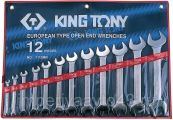 Набор рожковых ключей, 6-32 мм, 12 предметов KING TONY 1112MR King Tony