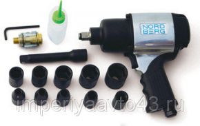 Пневмогайковерт 1/2" 740 Нм IT 250KIT NORDBERG AUTOMOTIVE Nordberg Automotive