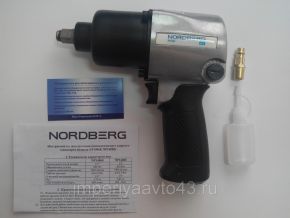 Пневмогайковерт ударный 1/2", 680 нм NORDBERG ECO NP14068 Nordberg Automotive