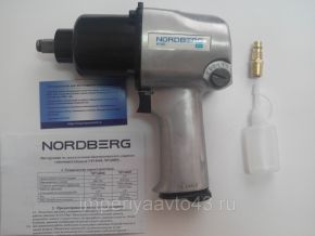 Пневмогайковерт ударный 1/2", 850 нм NORDBERG ECO NP14085 Nordberg Automotive